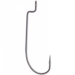 Image of Gamakatsu Offset Worm Hooks | 2/0; Black