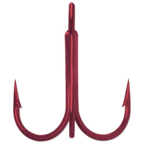Image of VMC 5580 InLine Treble Hooks | 6; Tin Red
