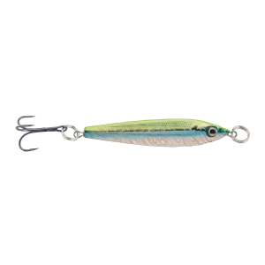 Image of P-Line Laser Minnow | Chartreuse/Silver Blue; 1/2 oz.