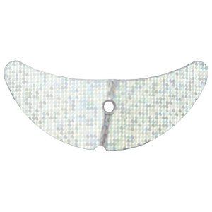 Image of Mack's Smile Blade | Silver Sparkle; 1.1 in.