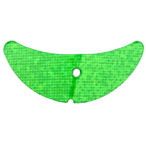Image of Mack's Smile Blade | Green Sparkle; 1.1 in.