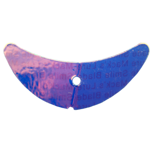 Image of Mack's Smile Blade | UV Purple Haze Mirror; 1.1 in.