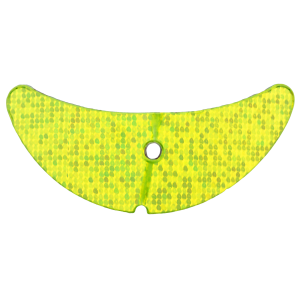 Image of Mack's Smile Blade | Chartreuse Sparkle; 1.5 in.