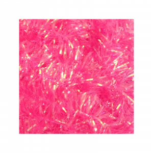 Image of Hareline Dubbin Cactus Chenille | Fluorescent Fuchsia; Large