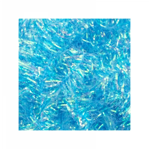 Image of Hareline Dubbin Cactus Chenille | Minnow Blue; Large
