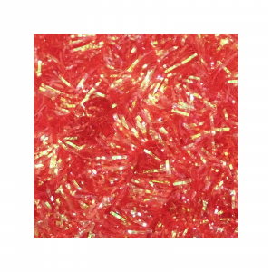 Image of Hareline Dubbin Cactus Chenille | Red; Large