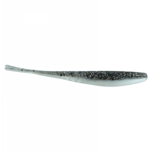 Image of Big Bite Baits Jointed Jerk Minnow | Smoke Metal Flake/Pearl Laminate; 3.75 in.