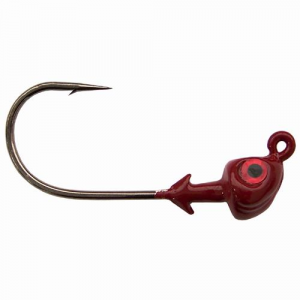 Image of Strike King Saltwater Flats Jig Heads | Red; 1/8 oz.