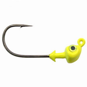 Image of Strike King Saltwater Flats Jig Heads | Chartreuse ; 1/4 oz.