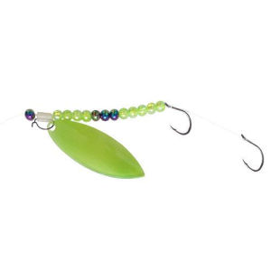 DUTCH FORK Fluorocarbon Willowleaf Ghost Blade Harness