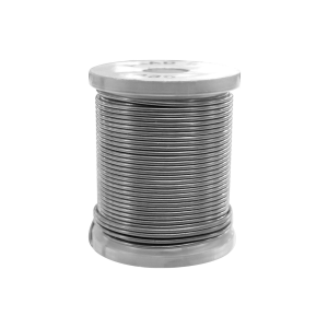 Image of Hareline Dubbin Round Lead Wire | Fine (.015 in.); Stainless