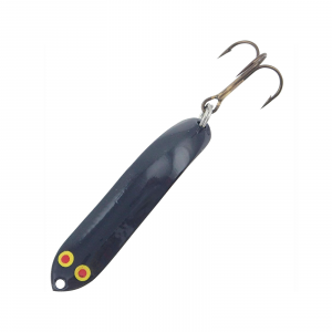 Image of Thomas Eel Wiggler Spoon | Black; 3/8 oz.