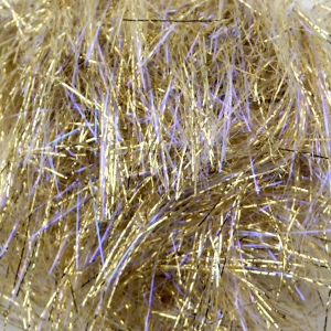 Image of Hareline Dubbin UV Polar Chenille | Gold UV