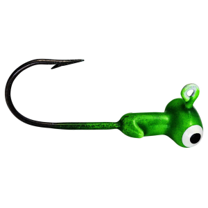 Image of Strike King Mr. Crappie Sausage Head Jig Heads | Limetreuse; 1/16 oz.