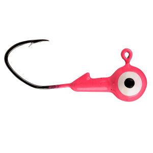 Image of Strike King Mr. Crappie Slab Slasher Jig Heads | Pink; 1/16 oz.