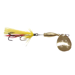 Image of Joe's Flies Super Striker Elite Fly Spinner Lure | Mellow Yellow; 1/4 oz.