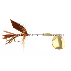 Image of Joe's Flies Super Striker Elite Fly Spinner Lure | March Brown; 1/4 oz.