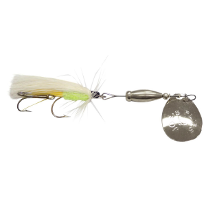 Image of Joe's Flies Super Striker Spinner | Glo Tiger; 1/4 oz.