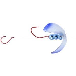 Image of Northland Butterfly Blade Harness | Clear Tip Blue; 7/8 in.