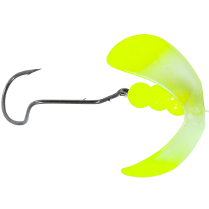 Image of Northland Butterfly Blade Super Death Rig | Clear Tip Chartreuse; 7/8 in.