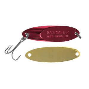 Image of ACME Tackle Kastmaster | Gold/Neon Red; 1/24 oz.