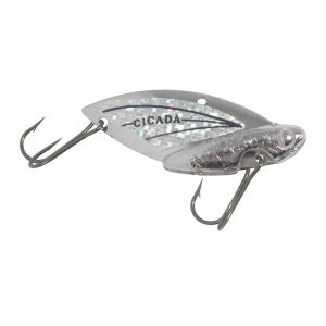 Image of Reef Runner Cicada | Silver/Silver; 1/16 oz.