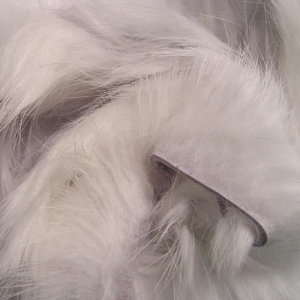 Image of Wapsi Rabbit Zonker Cross-Cut Strips | White (RC201)