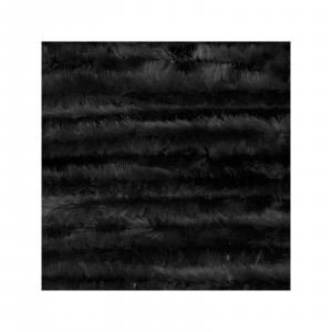 Image of Wapsi Rayon Chenille | Black; Medium