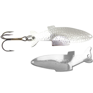 Image of Thomas Fighting Fish Spoon | Nickel; 1/4 oz.