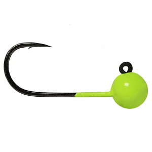 Image of Hawken AeroJig Jig Heads | Green Chartreuse; 1/4 oz.