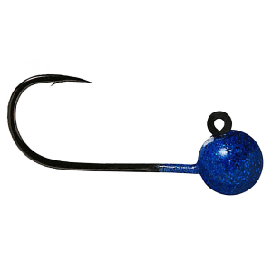 Image of Hawken AeroJig Jig Heads | Blue Sparkle; 1/4 oz.