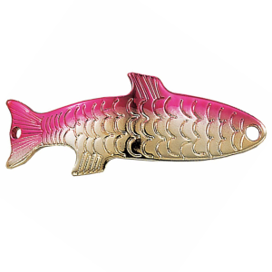 Image of ACME Tackle Phoebe | Gold Neon Red; 1/8 oz.
