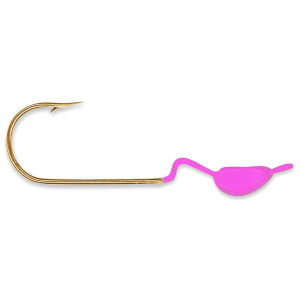 Image of Charlie Brewer's Weedless Crappie Slider Heads | Pink; 1/16 oz.