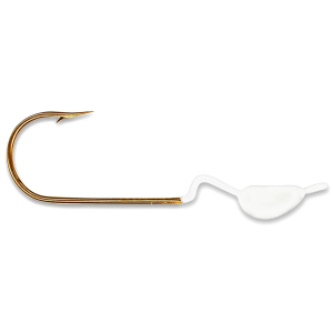 Image of Charlie Brewer's Weedless Crappie Slider Heads | White; 1/8 oz.