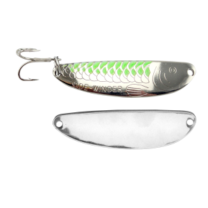 Image of ACME Tackle Side-Winder | Nickel Chartreuse Stripe; 1/2 oz.