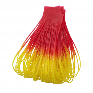 Image of Wapsi Fire Tip Sili Legs | Hopper Yellow/Red Tip