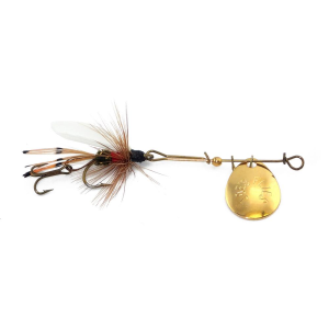 Image of Joe's Flies Short Striker Classic Spinner | Royal Coachman; 8