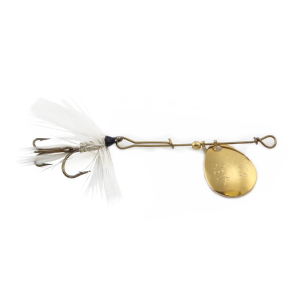 Image of Joe's Flies Short Striker Classic Spinner | White Miller; 8