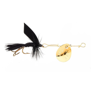 Image of Joe's Flies Short Striker Classic Spinner | Black Gnat; 10