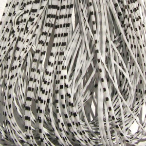 Image of Wapsi Nymph Sili Legs | White Barred