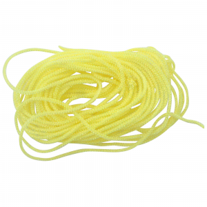 Image of Hareline Dubbin Micro Pearl Core Braid | Yellow