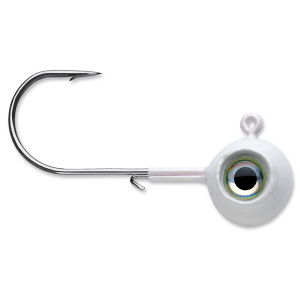 Image of VMC Neon Moon Eye Jigs | White; 1/16 oz.