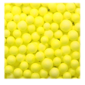 Image of Blackbird by Redwing Tackle Spawn Sac Floaters | Chartreuse