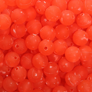 Image of TroutBeads | Mandarin Roe; 10 mm