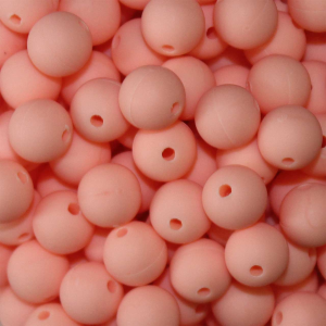 Image of TroutBeads | Peach Fuzz; 10 mm
