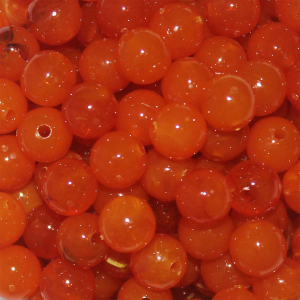 Image of TroutBeads | Caramel Roe; 6 mm