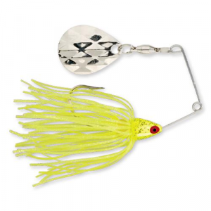 Image of Strike King Mini-King Spinnerbait | Chartreuse/Chartreuse; 1/8 oz.