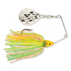 Image of Strike King Mini-King Spinnerbait | Fire Tiger/Fire Tiger; 1/8 oz.