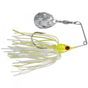 Image of Strike King Mini-King Spinnerbait | Chartreuse/Chartreuse White; 1/8 oz.