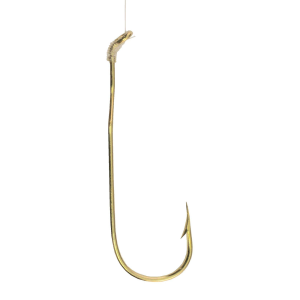 Image of Tru-Turn 388G Aberdeen 22K Gold Plated Snelled Hooks | 4